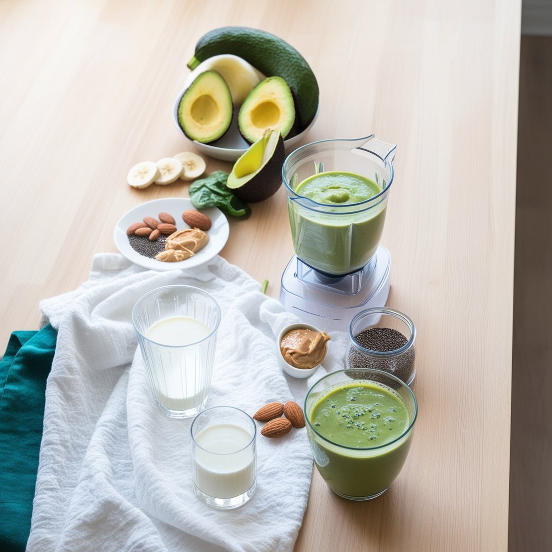 Avocado and Spinach Smoothie Recipe for Weight Loss