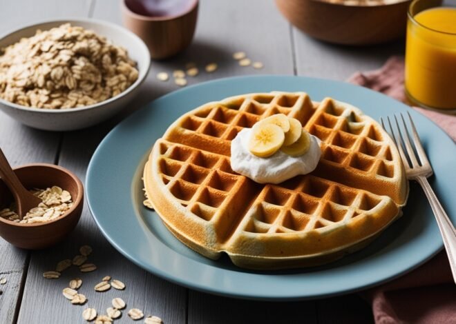 Oats Waffle Recipe for Weight Loss