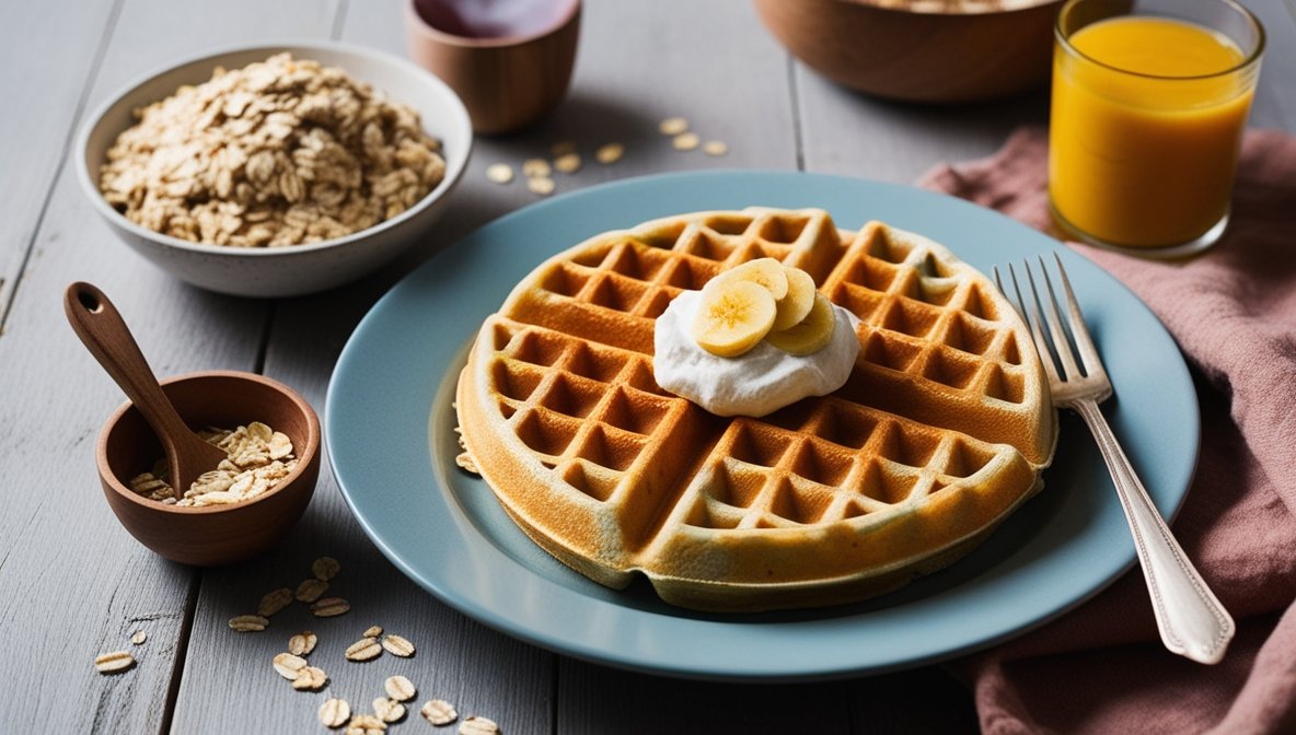 Oats Waffle Recipe for Weight Loss