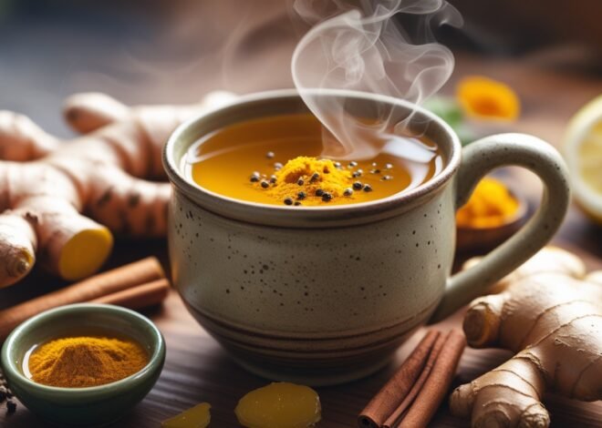 Turmeric Ginger Tea Recipe for Weight Loss: Shed Pounds Naturally