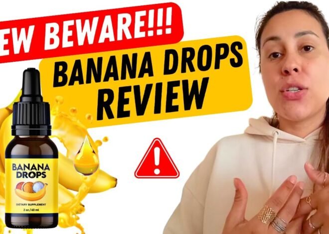 Banana Drops for Weight Loss: Shed Pounds Naturally