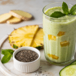 Cucumber And Pineapple Smoothie for Weight Loss: A Refreshing Fat Burner