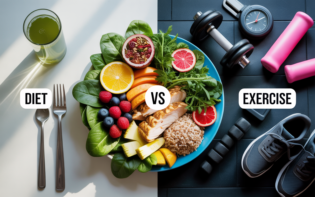What is More Important in Weight Loss: Diet vs Exercise?
